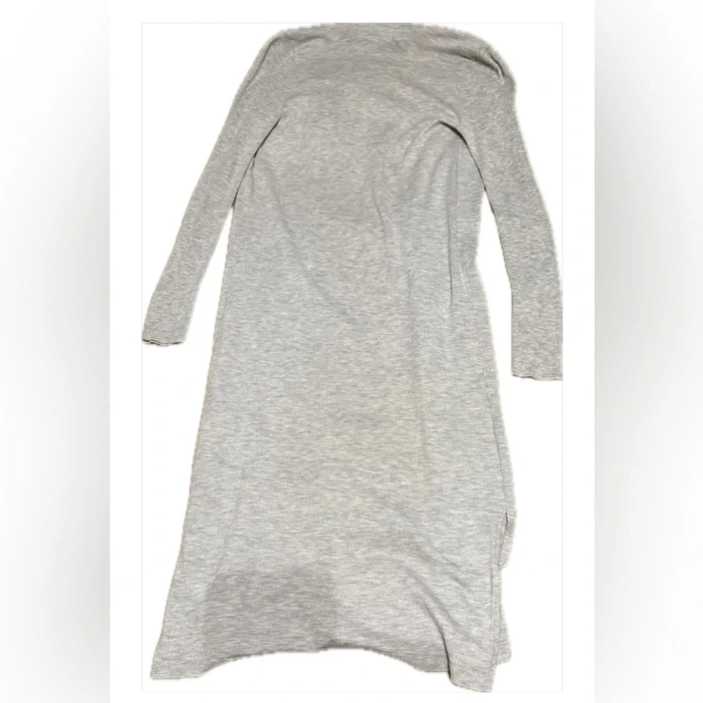 White House Black Market gray duster cardigan